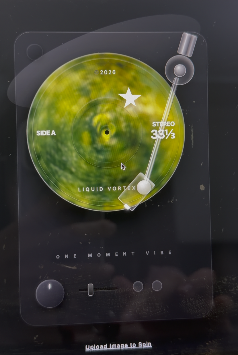 one moment early prototype screenshot